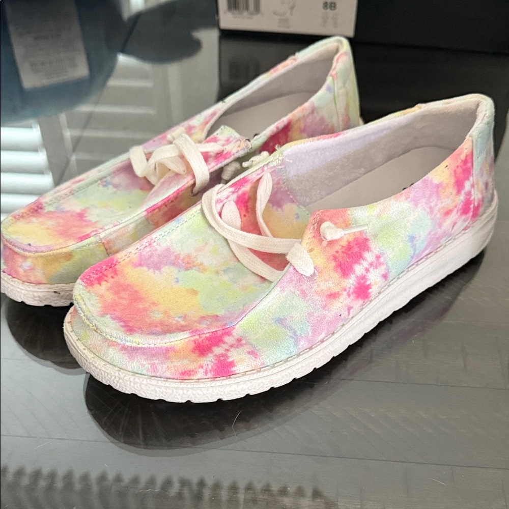 Gypsy Jazz Tie-Dye Women's Casual Shoes